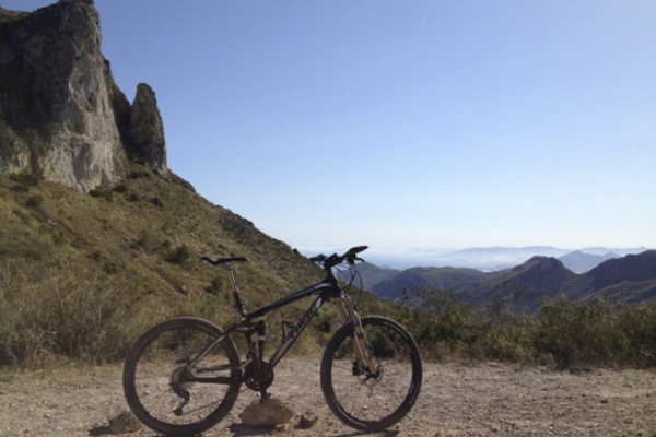 La foto del día en TodoMountainBike: "Mirador de Peñas Blancas"