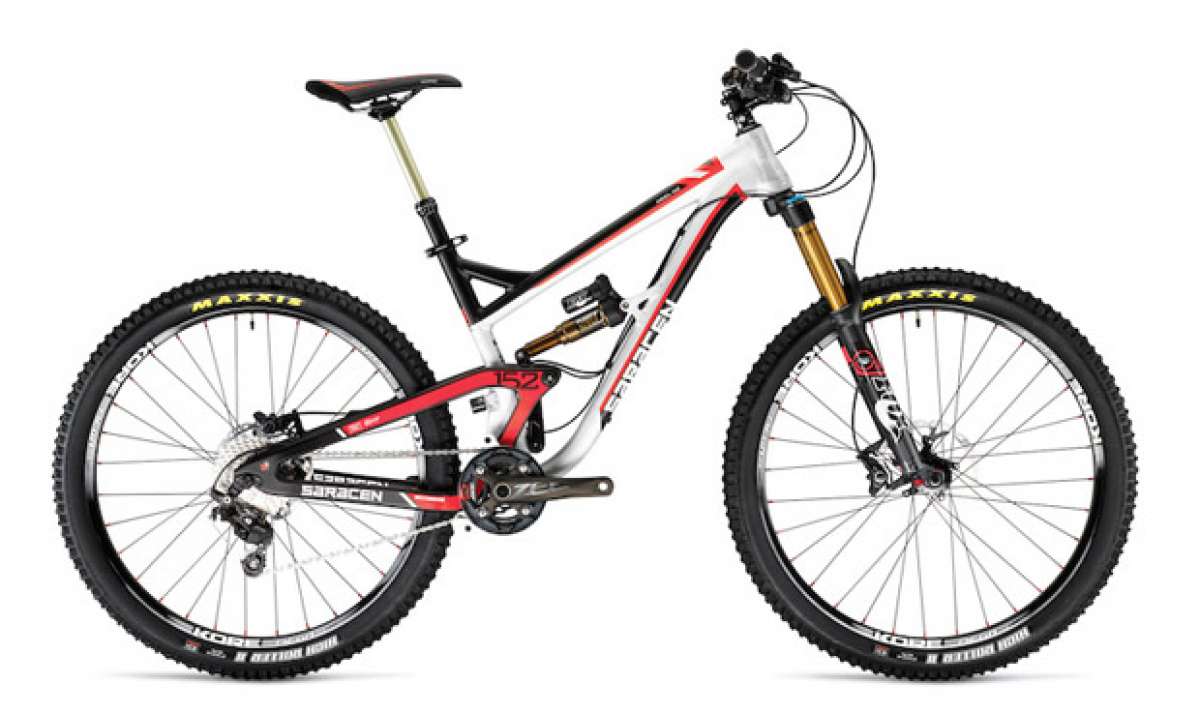 Nueva Saracen Ariel con ruedas de 27.5 pulgadas para 2014