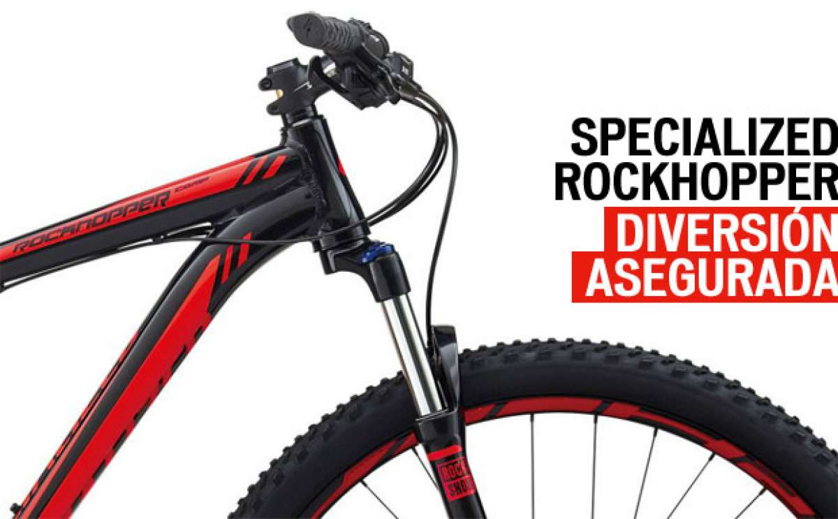 Specialized Rockhopper de 2014: Máxima diversión para iniciarnos en las ruedas grandes