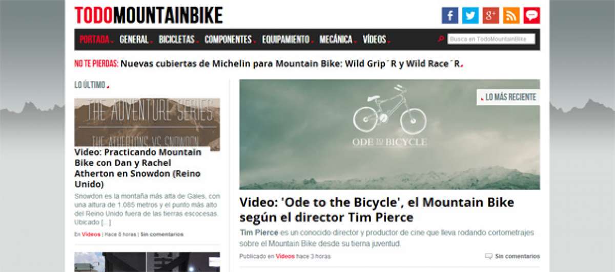La nueva versión de TodoMountainBike ya está aquí