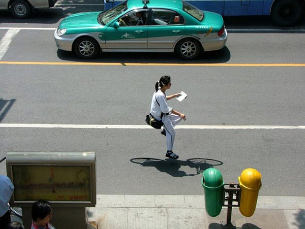 Arte y bicicletas: Las bicicletas invisibles del fotógrafo Zhao Huasen