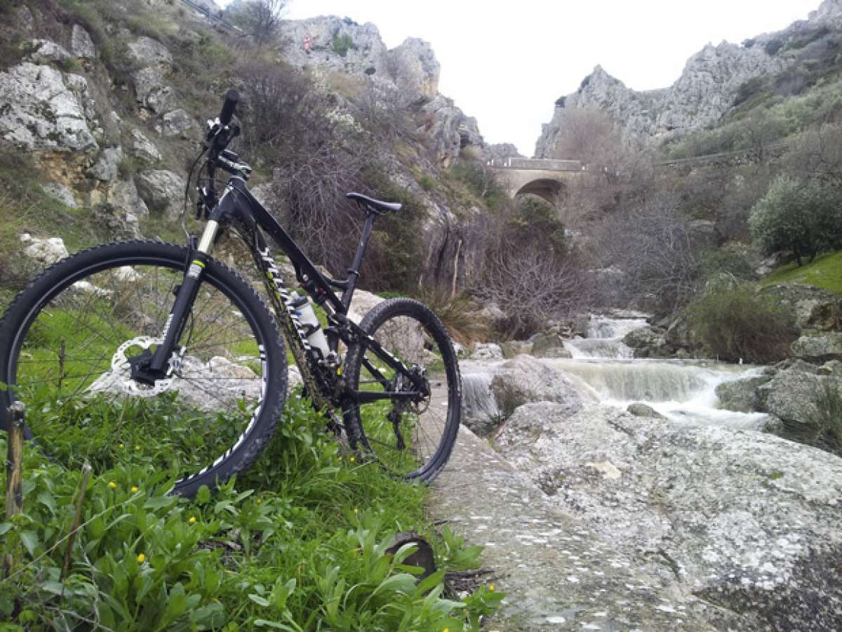 La foto del día en TodoMountainBike: 'El río Bailón (Zuheros, Córdoba)'