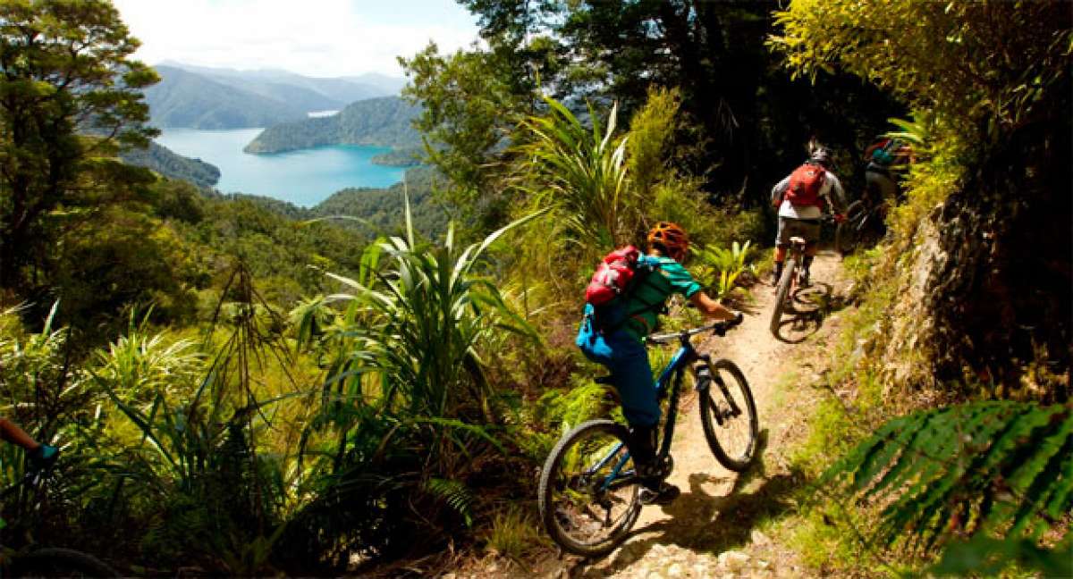 Practicando Mountain Bike en Nueva Zelanda con Anka Martin y Juliana Bikes