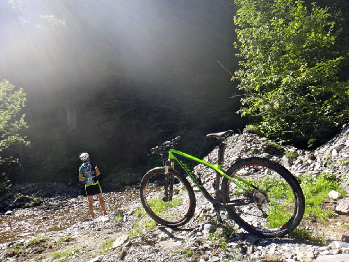 La foto del día en TodoMountainBike: 'Subida a Pomarola (Vielha, Valle de Arán)'