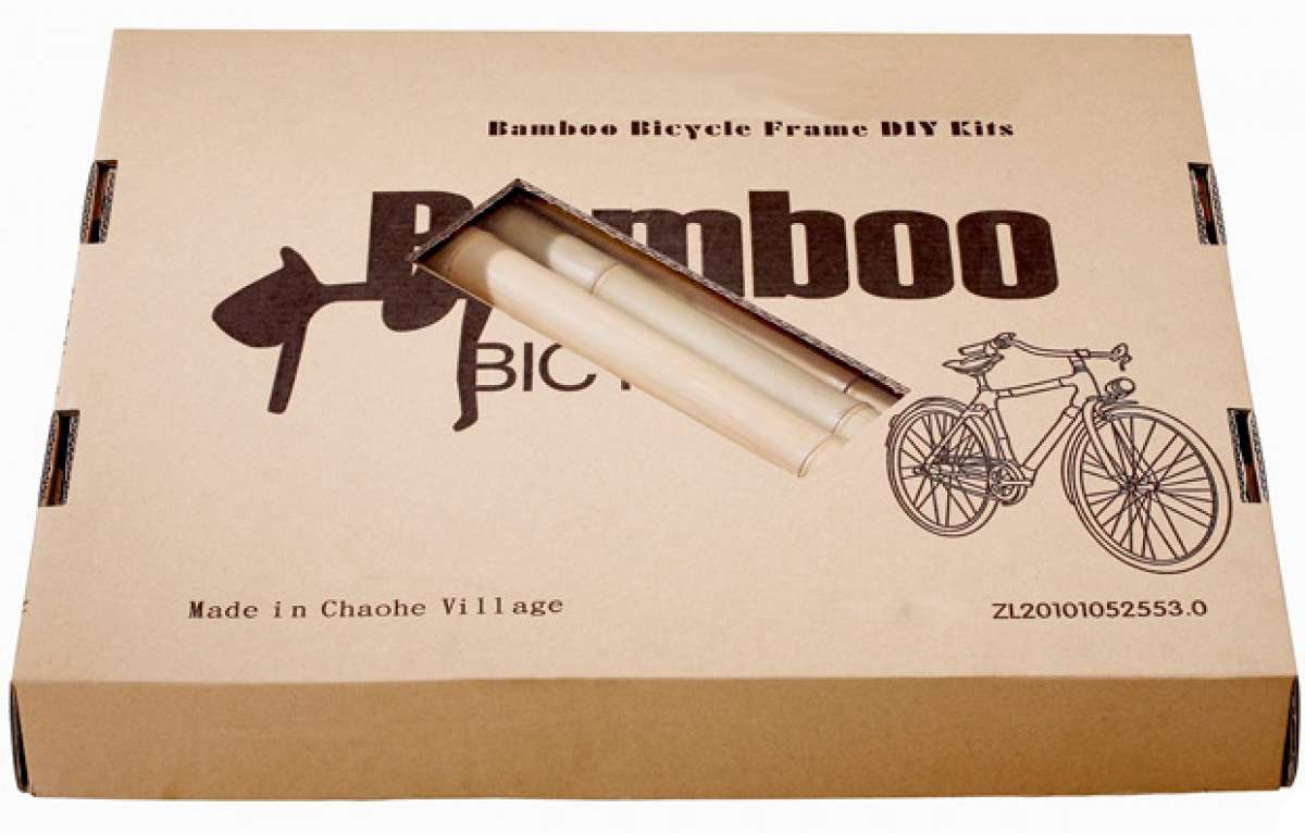 Ni carbono, ni aluminio, ni titanio... ¿Qué tal una bicicleta de bambú en formato DIY (Hágalo Usted Mismo)?