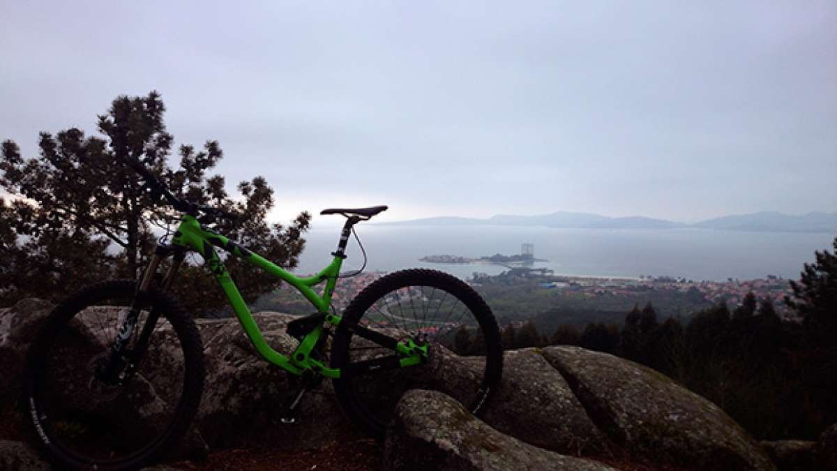 La foto del día en TodoMountainBike: 'Ría de Vigo desde Coruxo'