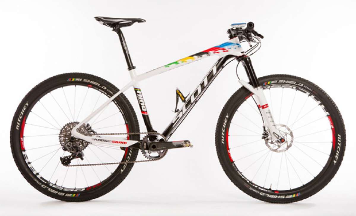 Las impresionantes Scott Scale y Scott Spark de Nino Schurter para la temporada 2014