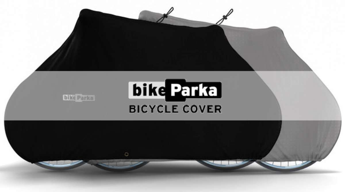 BikeParka, una práctica funda para proteger nuestra bicicleta de las inclemencias del exterior