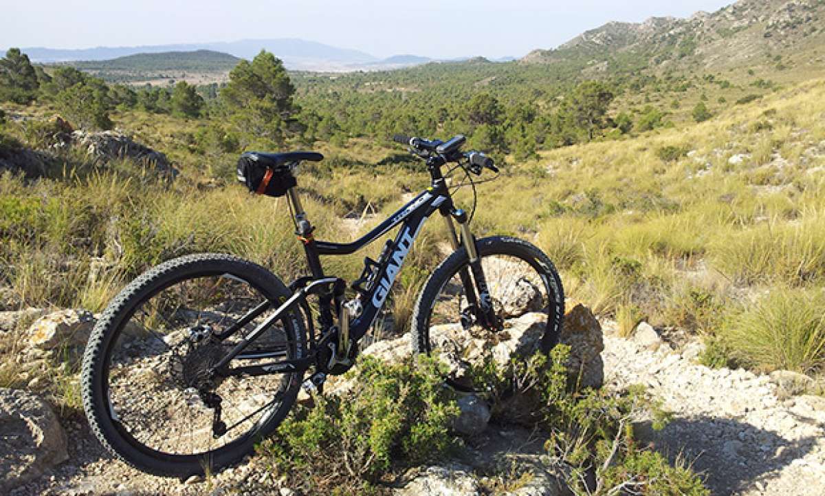 La foto del día en TodoMountainBike: 'La Toconera de Caudete (Albacete)'