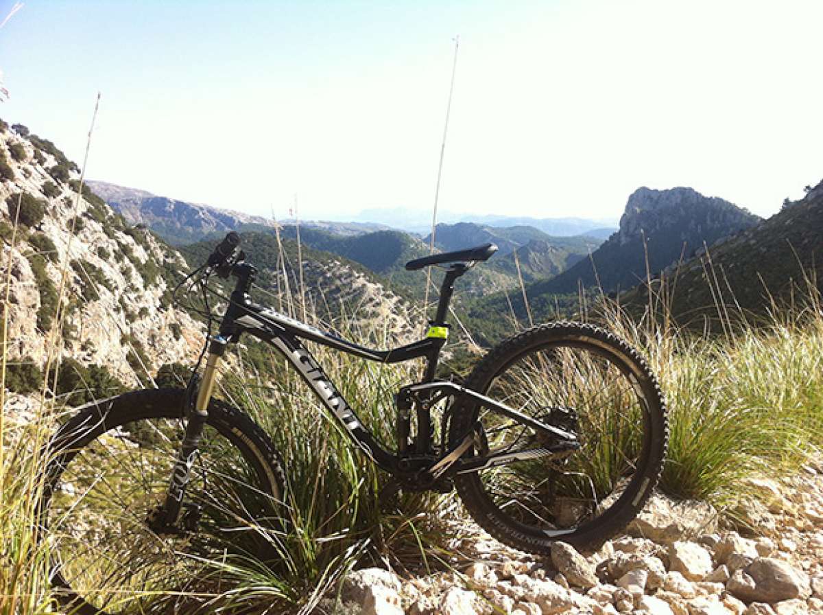 La foto del día en TodoMountainBike: 'La cara Norte del Masanella'