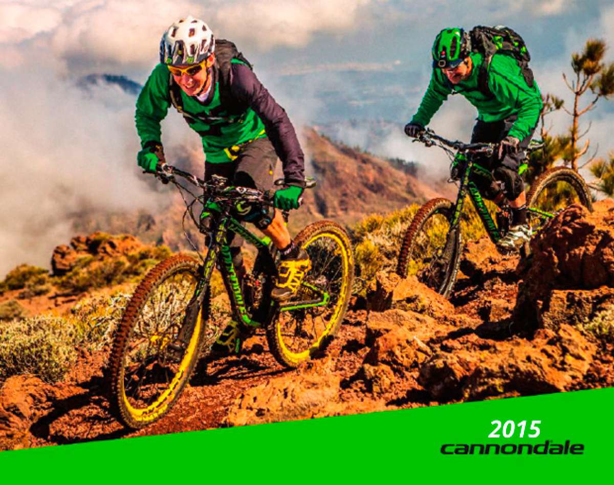 Catálogo de Cannondale 2015. Toda la gama de bicicletas Cannondale para la temporada 2015