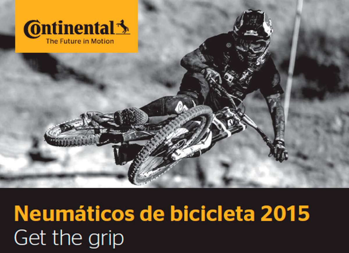 Catálogo de Continental 2015. Toda la gama de cubiertas Continental para la temporada 2015