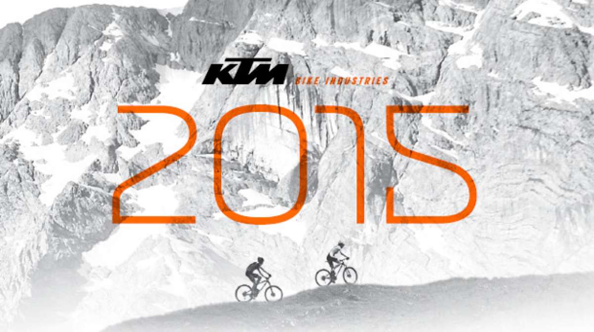 Catálogo de KTM 2015. Toda la gama de bicicletas KTM para la temporada 2015