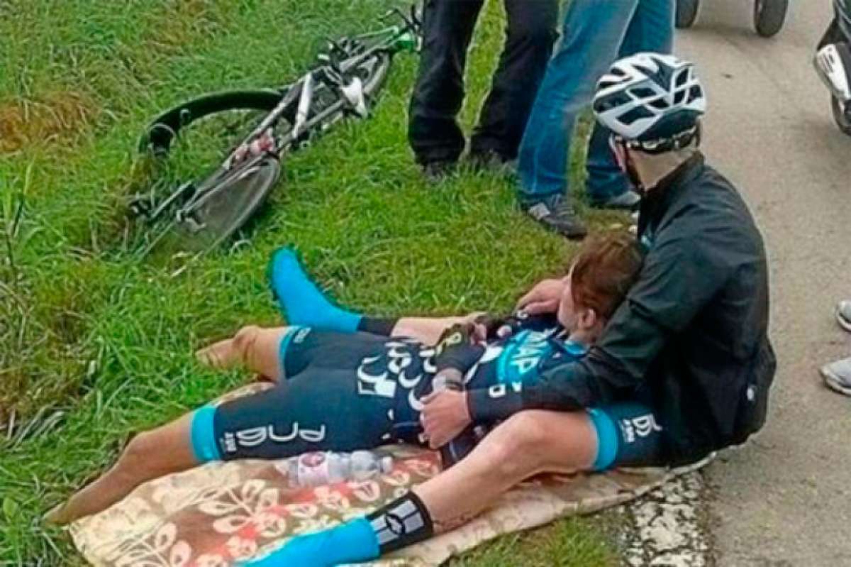 La ciclista austriaca Christiane Koschier-Bitante, herida mientras entrenaba por el disparo de un cazador