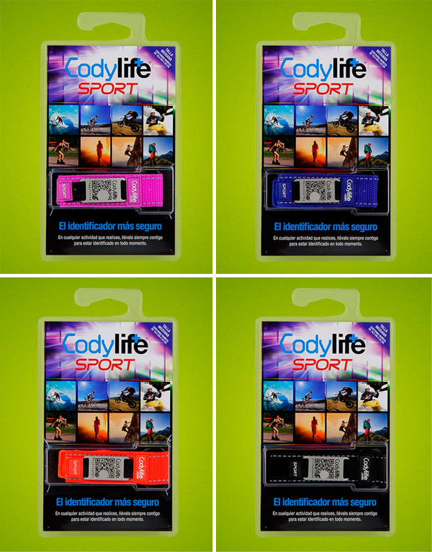 Codylife: Identificadores personales con códigos QR para deportistas