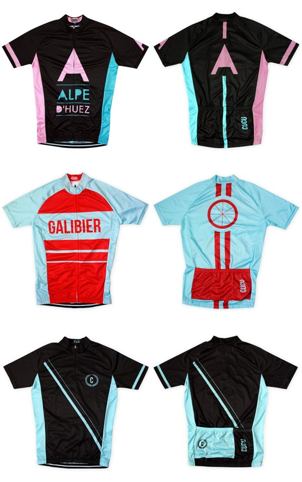 Cucu Cycling: Interesantes equipaciones ciclistas con personalidad propia