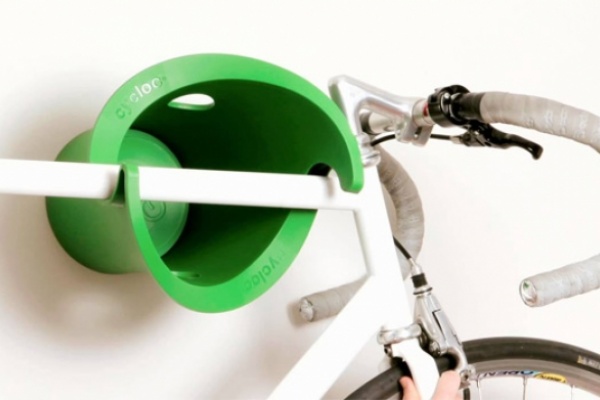 Cycloc Solo: Un soporte de pared para bicicletas con mucho, mucho estilo