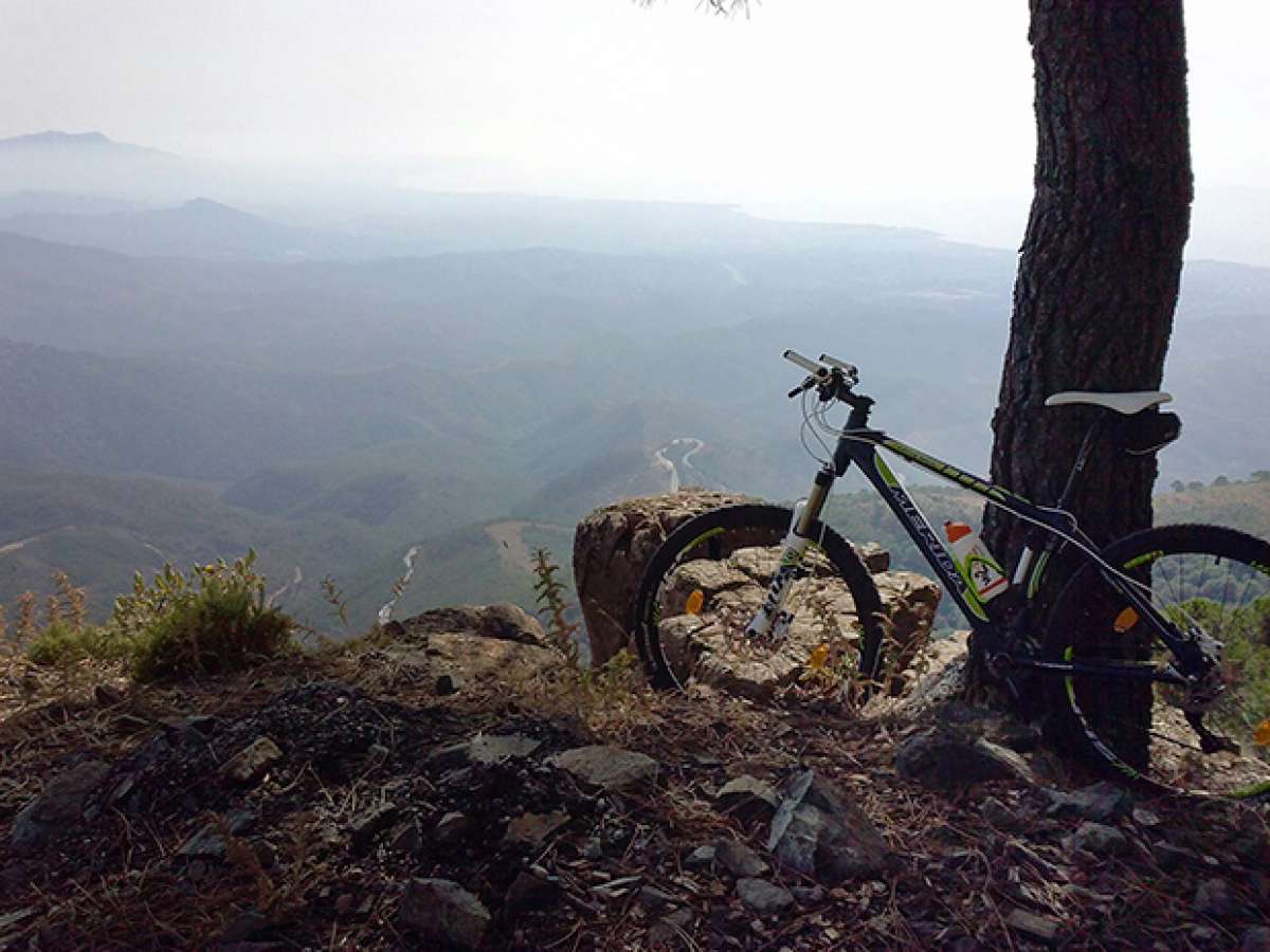 La foto del día en TodoMountainBike: 'El puerto de Los Reales (Estepona, Málaga)'