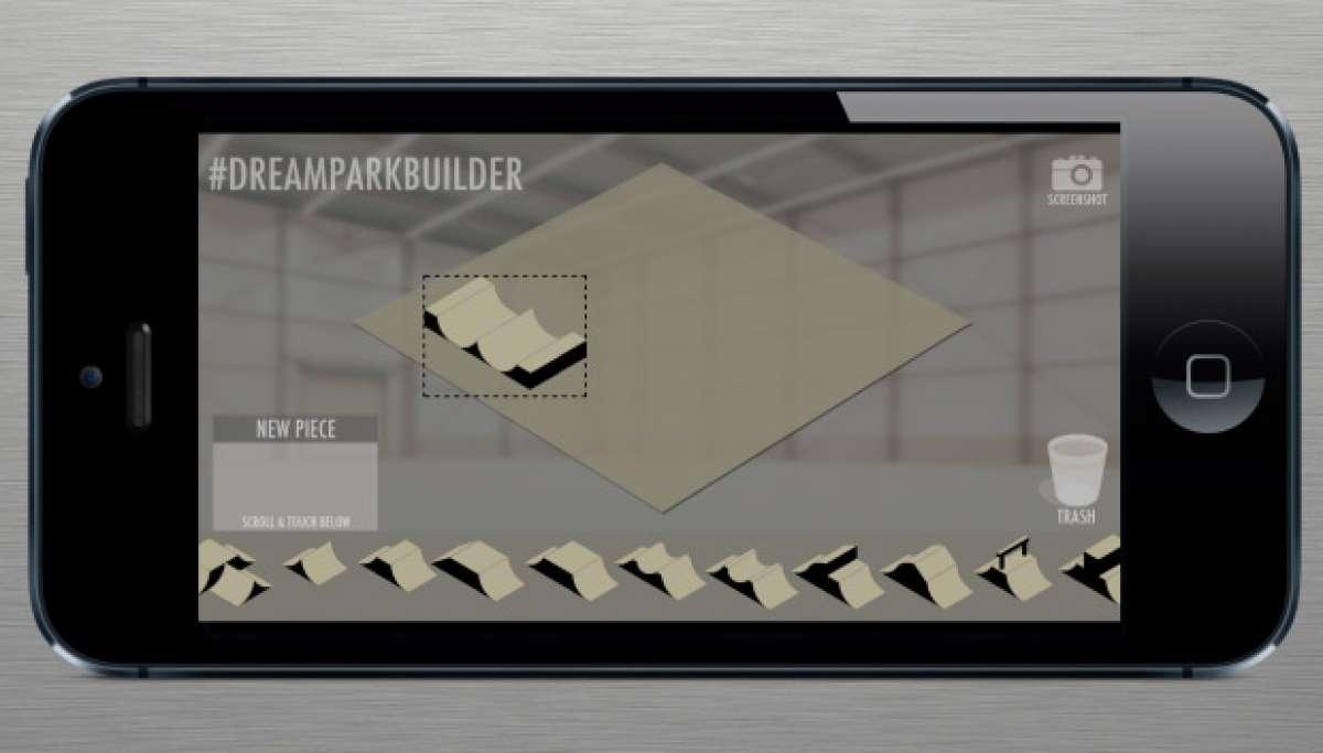 Dream Park Builder, una aplicación iOS y Android para diseñar divertidos circuitos BMX