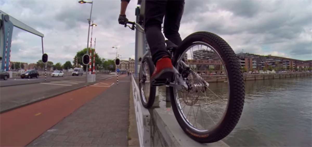 Drop and Roll Tour: Las peripecias de Danny MacAskill en la ciudad de Rotterdam