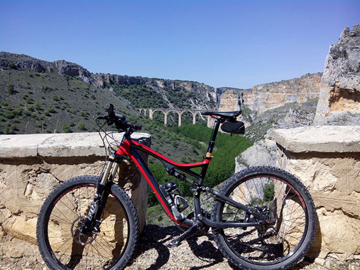 La foto del día en TodoMountainBike: 'Hoces del Río Riaza'