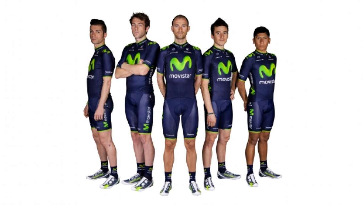 Nuevas equipaciones del equipo Movistar Team