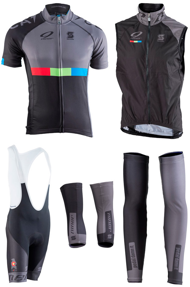 Nuevas y vistosas equipaciones para ciclistas Niner RDO y Niner TEAM