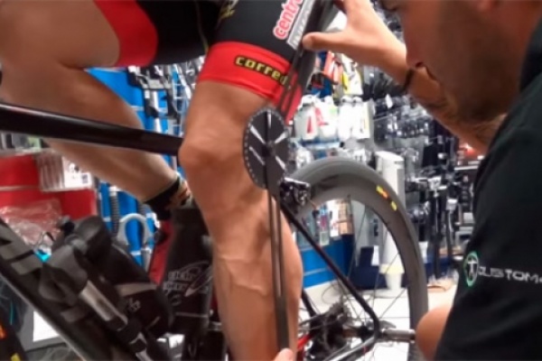 Así se realiza un estudio biomecánico para ciclistas