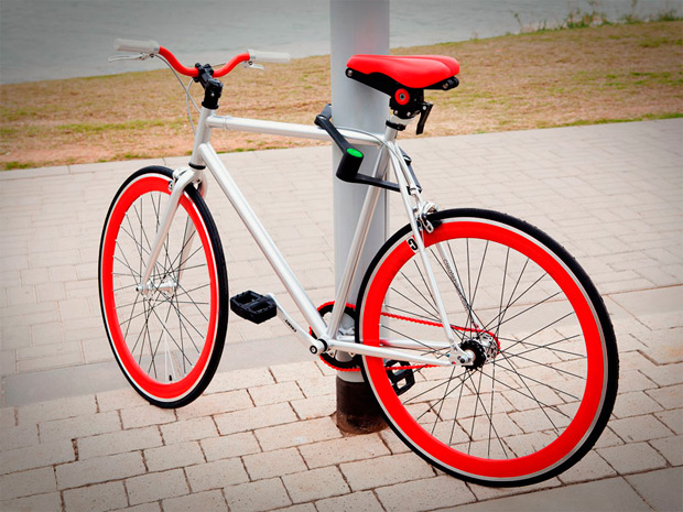 Foldylock, un candado (de diseño) plegable de alta seguridad para bicicletas