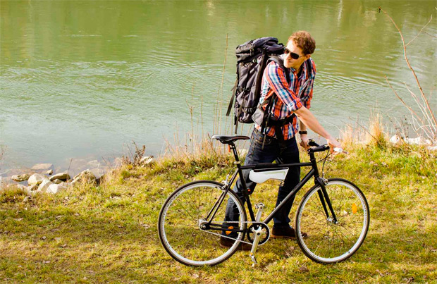 Fontus, un dispositivo para convertir el aire en agua mientras pedaleamos