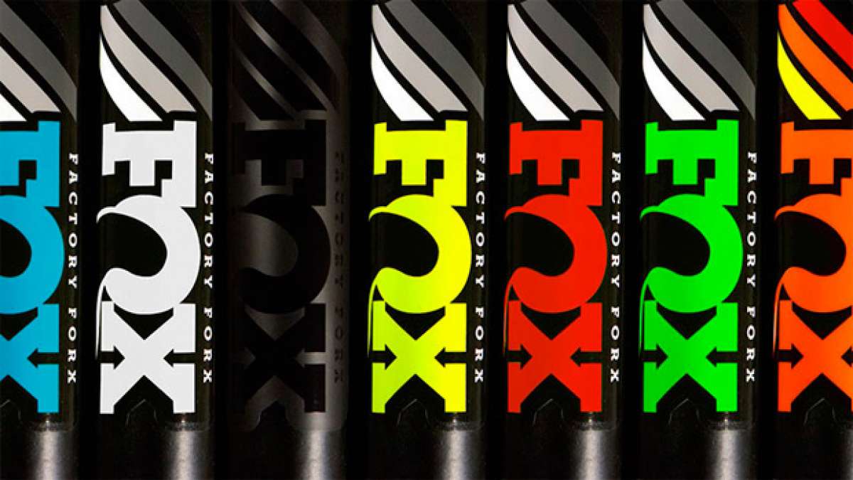 Nuevos colores para los kits de pegatinas Fox Racing Shox Heritage