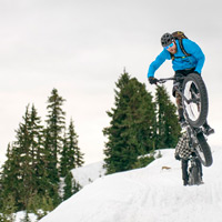 Freeride sobre la nieve con la nueva Blizzard, la "Fat Bike" de Rocky Mountain
