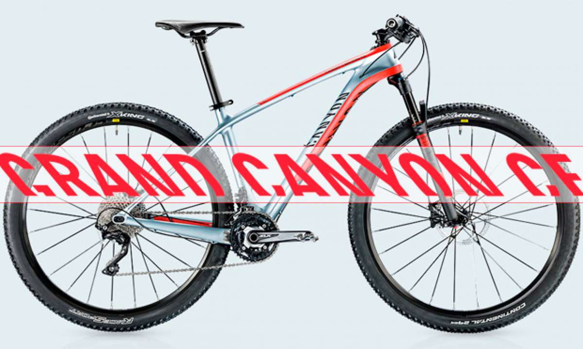 Grand Canyon CF 29 2015: La entrada de gama al carbono para las bicicletas XC más punteras de Canyon