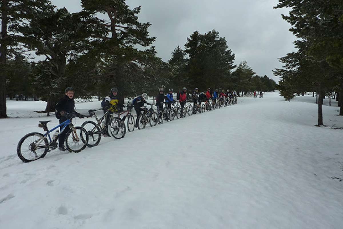 La foto del día en TodoMountainBike: 'Mountain Bike o Esquí de Fondo'