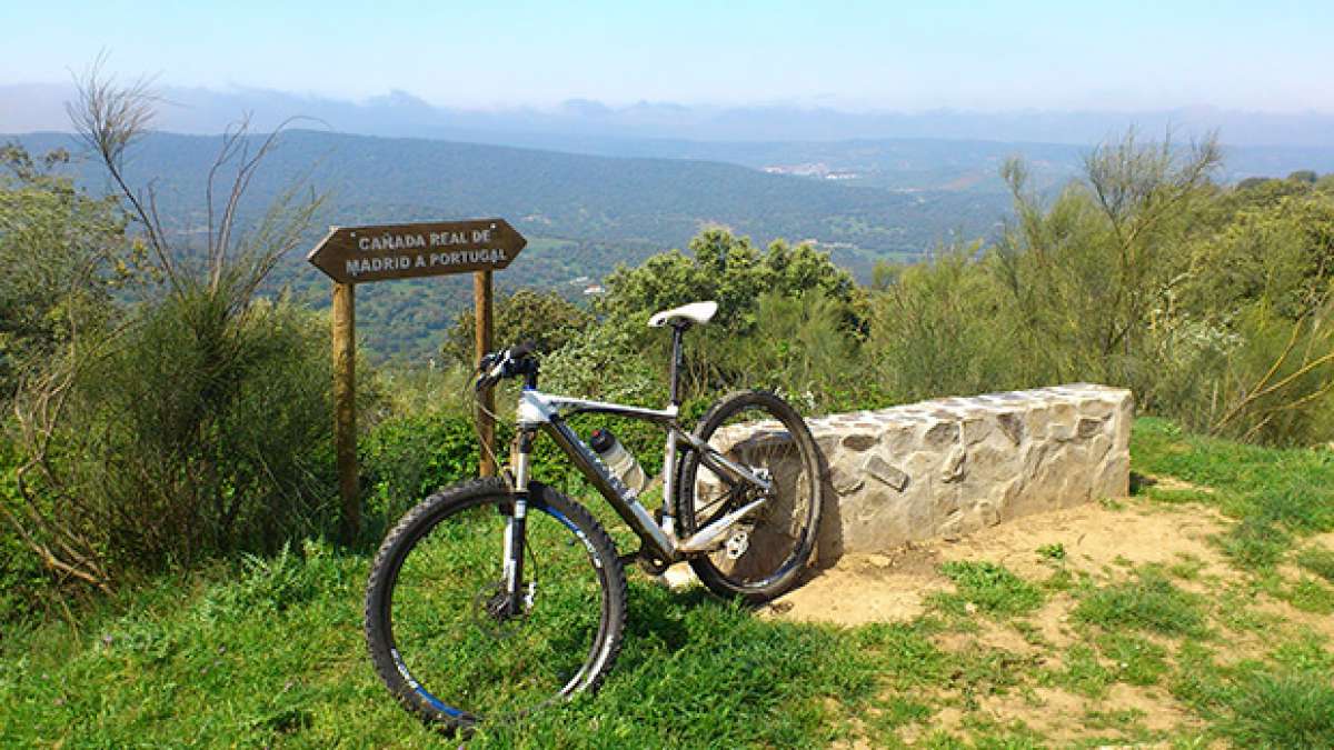 La foto del día en TodoMountainBike: 'Cañada Real de Madrid a Portugal'