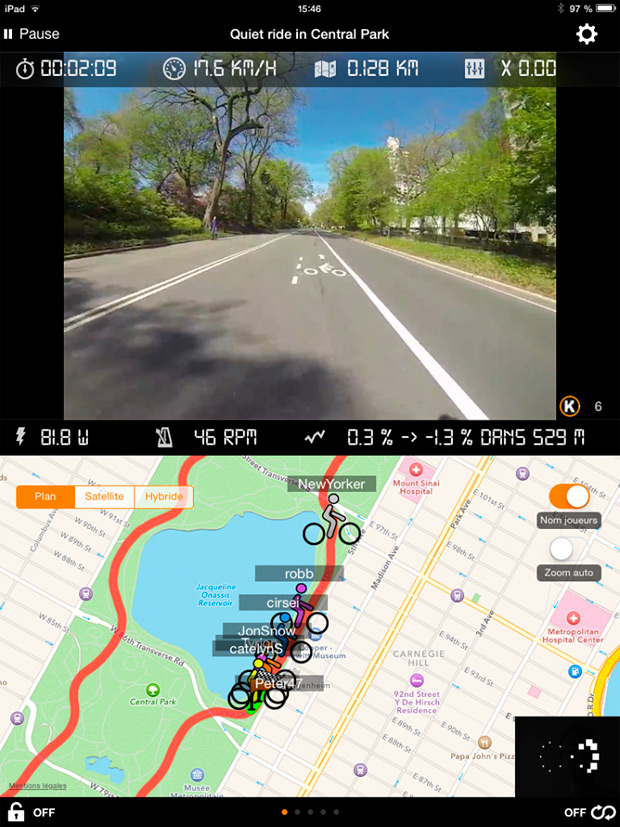 Kinomap Trainer: Una aplicación deportiva para entrenar en casa recorriendo rutas grabadas en vídeo