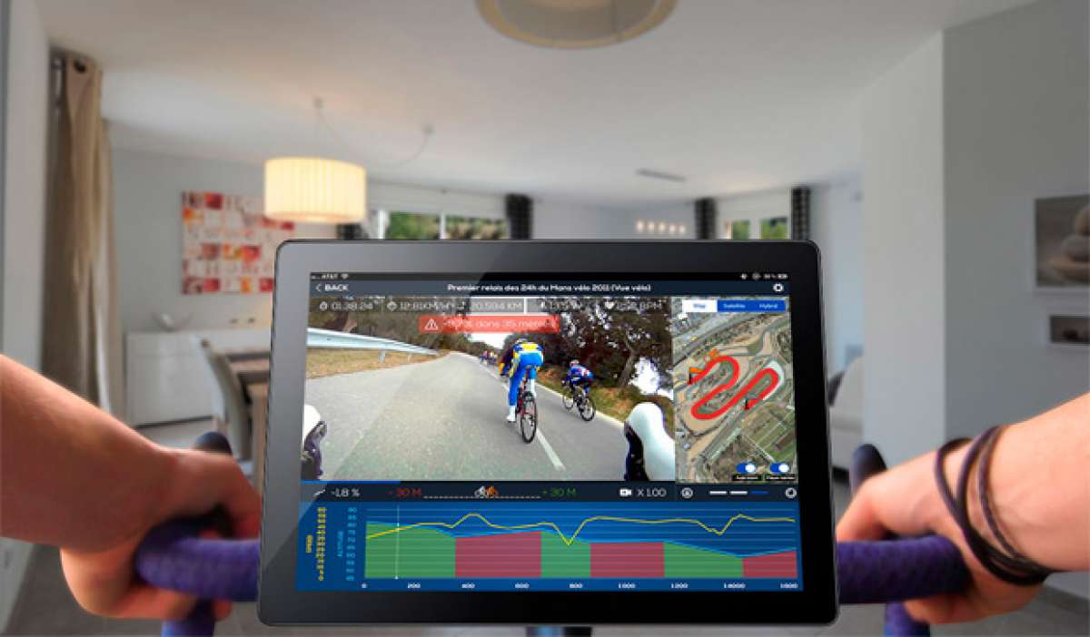 Kinomap Trainer: Una aplicación deportiva para entrenar en casa recorriendo rutas grabadas en vídeo