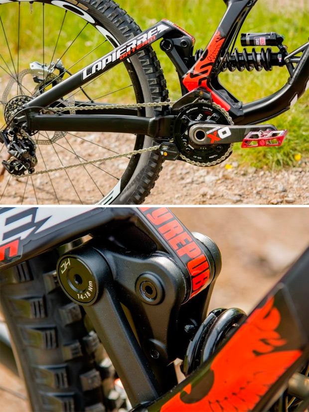 Lapierre DH 2015: El arma definitiva de Lapierre para descensos de vértigo