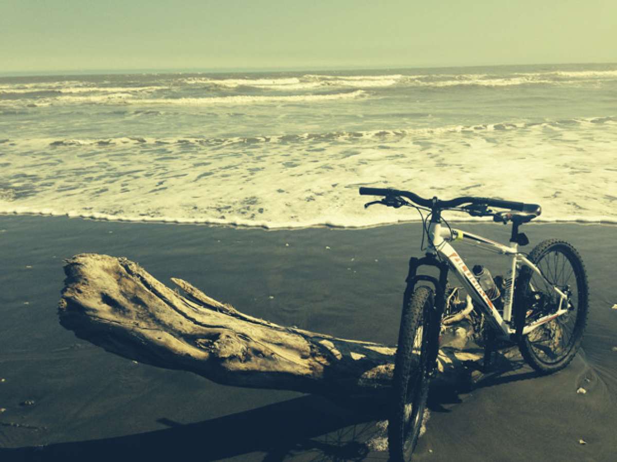 La foto del día en TodoMountainBike: 'La playa de La Mancha'