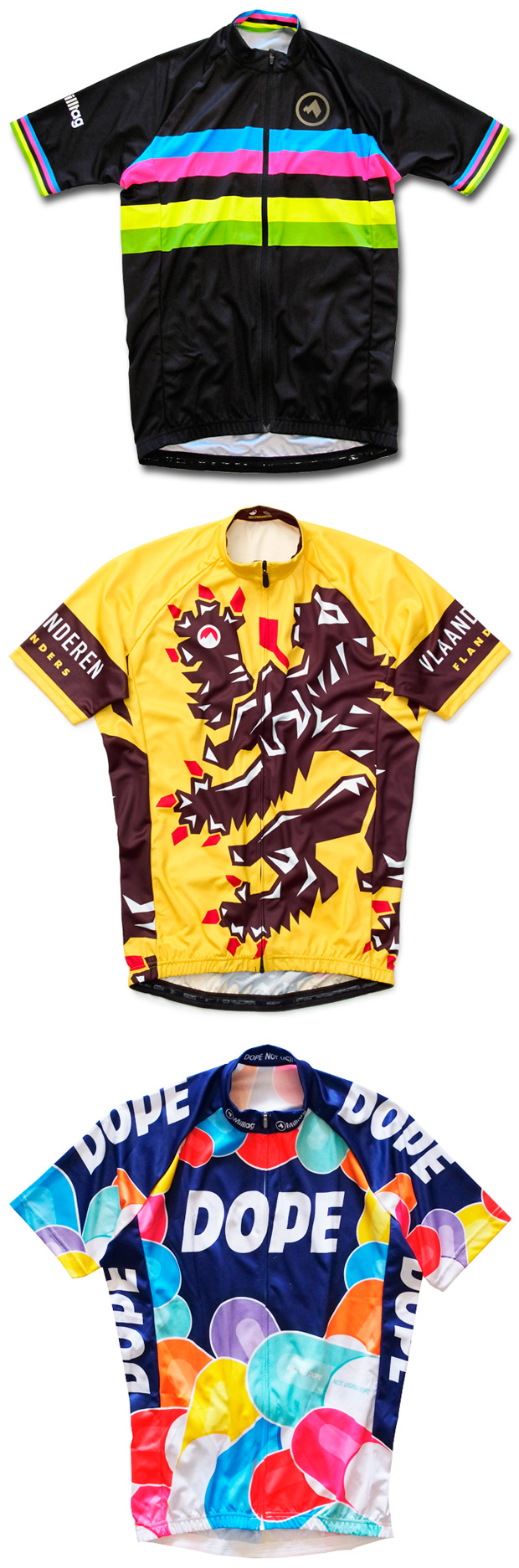 Milltag Maillots De Diseno Fresco Y Original Para Ciclistas Con Estilo