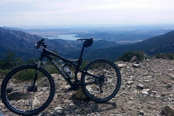 La foto del día en TodoMountainBike: "Mirador del Collado de los Pastores"