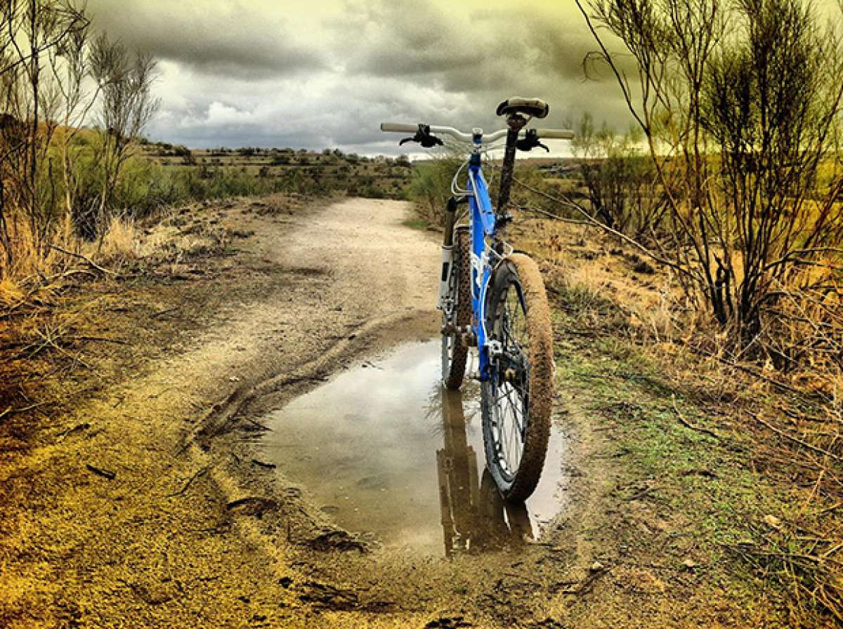 La foto del día en TodoMountainBike: 'El monte de Batres'