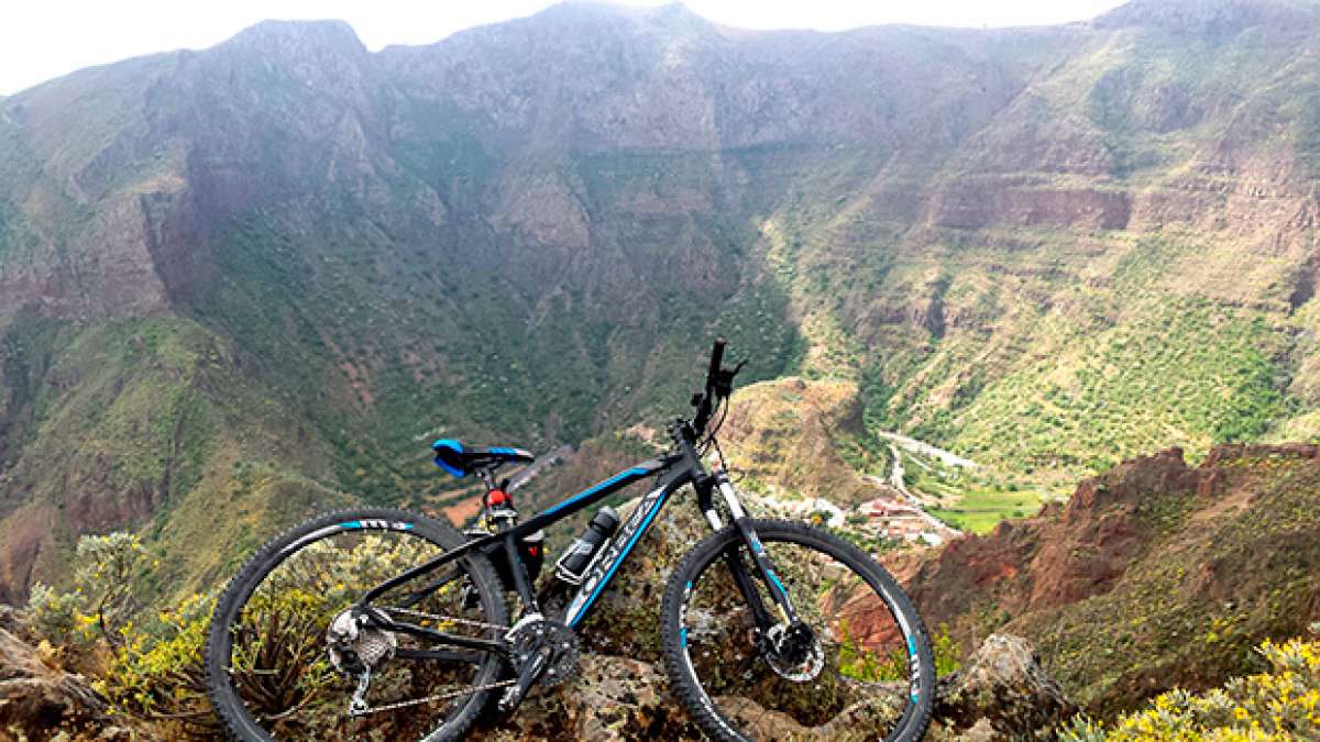 La foto del día en TodoMountainBike: 'Barranco Guayadeque (Gran Canaria)'