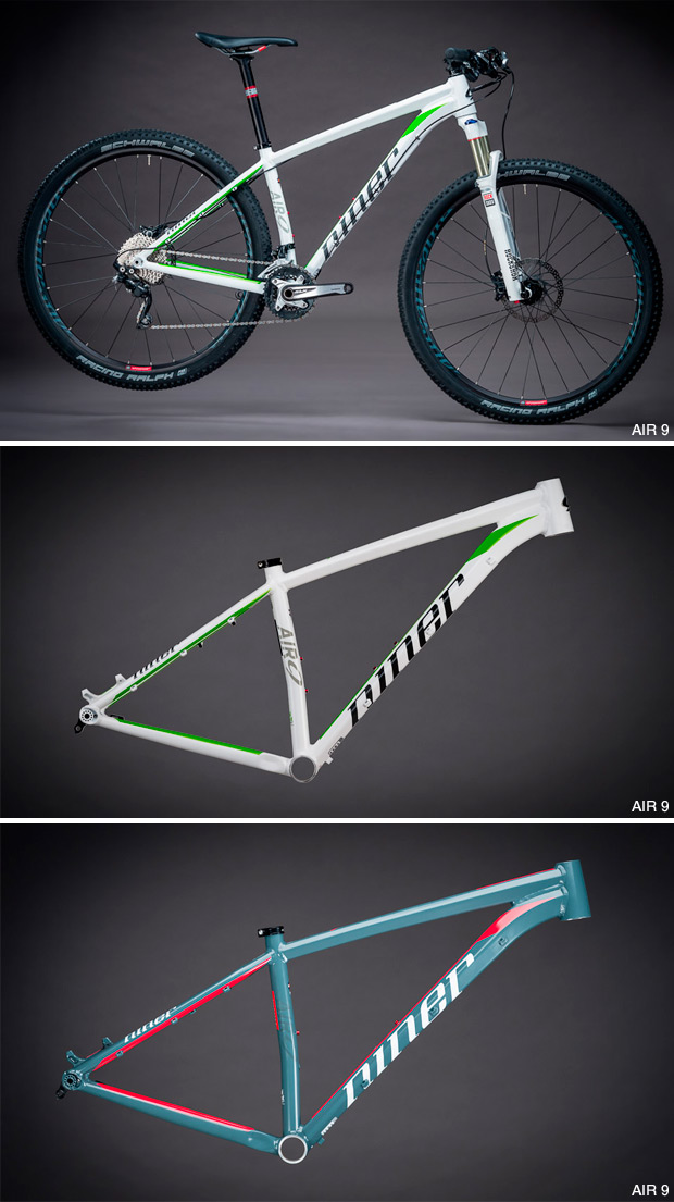 Niner 2015: Nuevos cuadros de carbono y aluminio para la Niner AIR 9