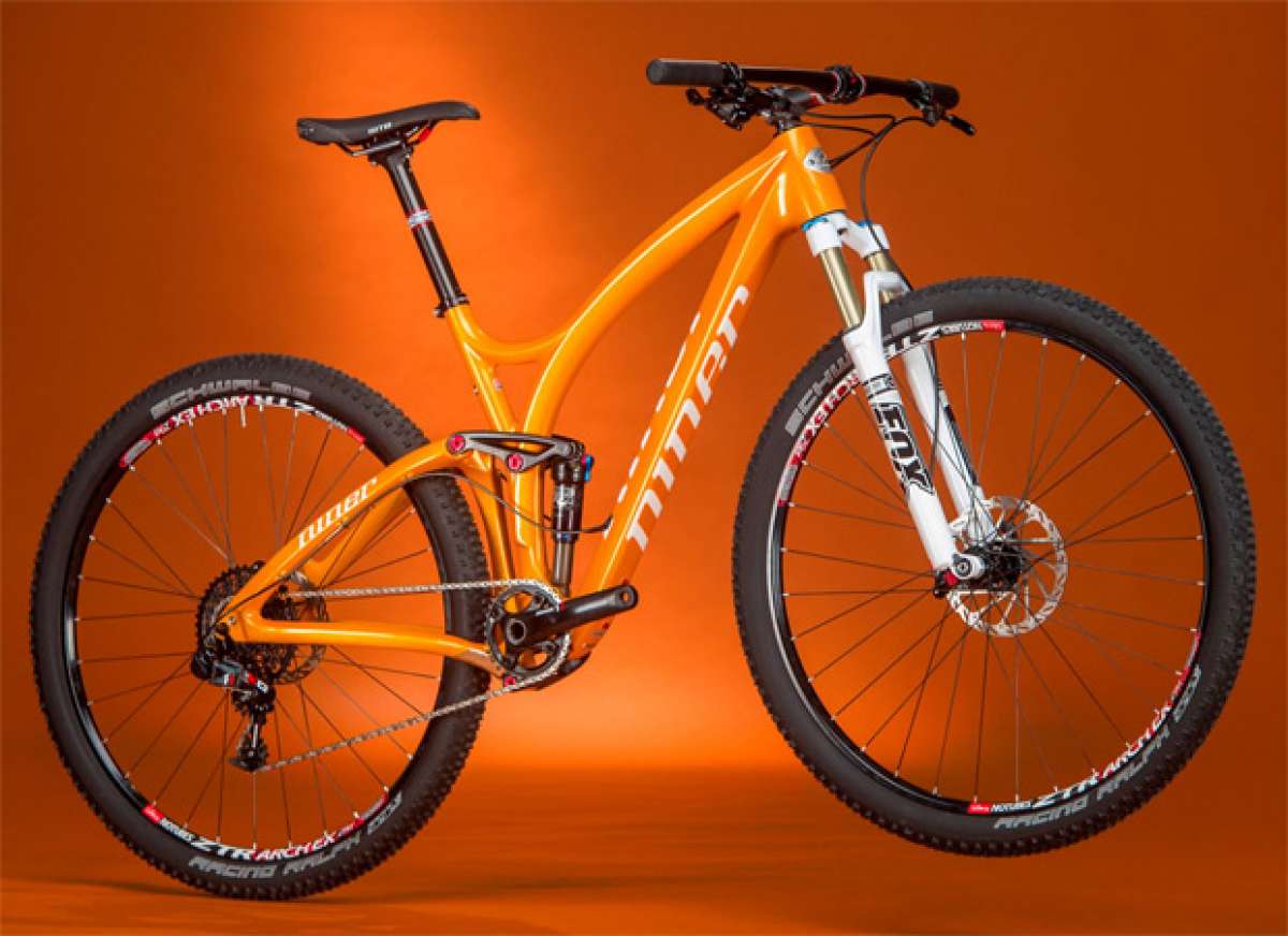 Nuevo y llamativo color naranja para la Niner JET 9 Carbon