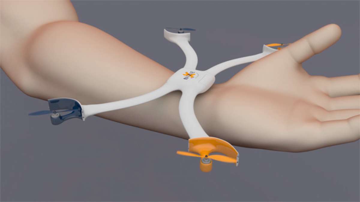 Nixie, un increíble 'drone' de pulsera que grabará nuestras peripecias mientras rodamos