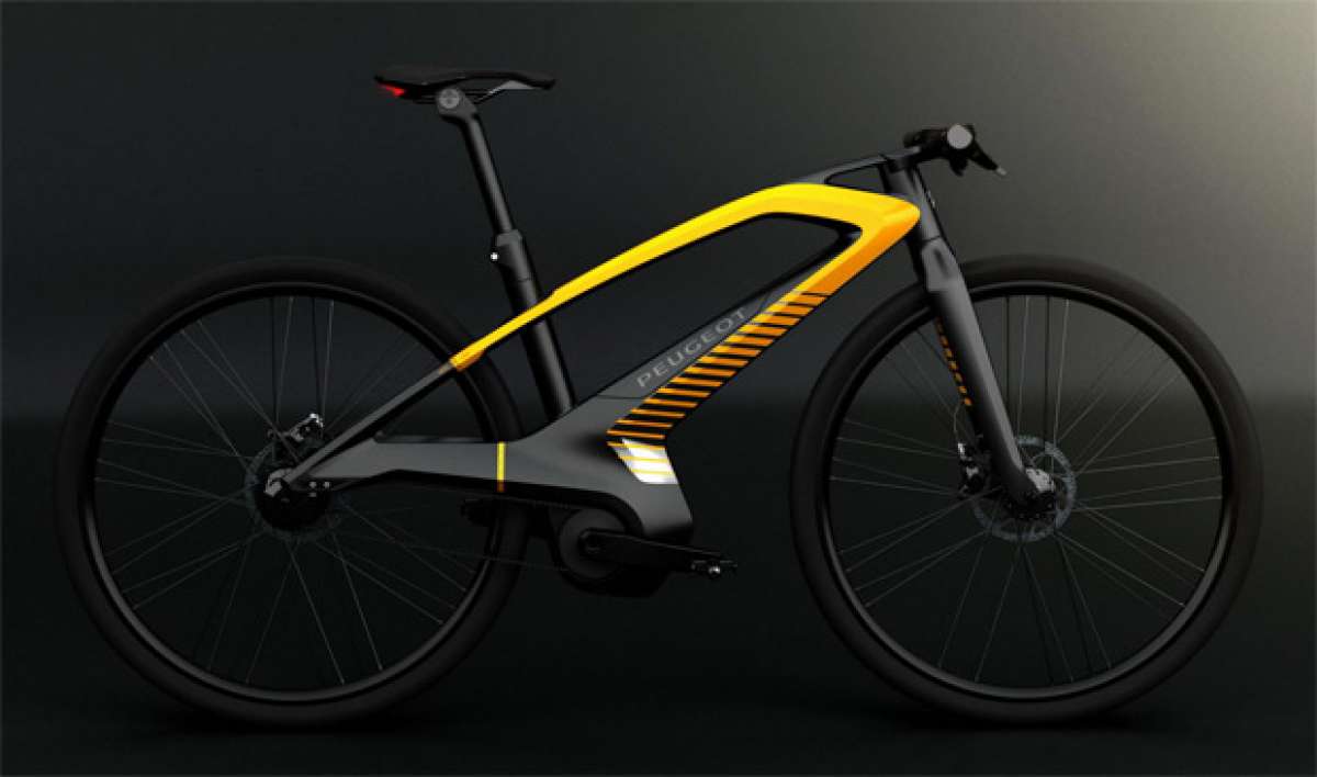 EDL 132 Concept Bike: El futuro de las bicicletas eléctricas según Peugeot