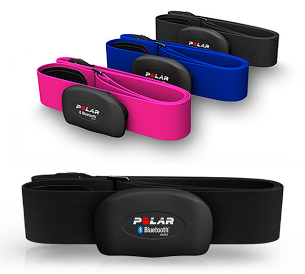 Nuevos colores para las bandas de pecho H7 HR Sensor de Polar