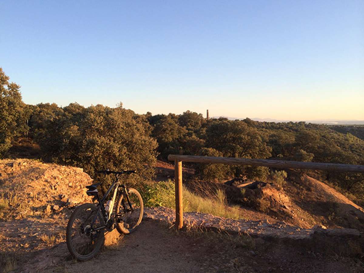 La foto del día en TodoMountainBike: 'Atardecer en La Mejicana'