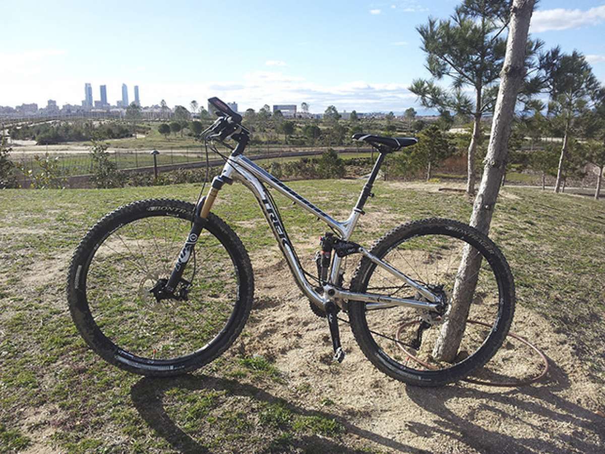 La foto del día en TodoMountainBike: 'Una Trek Fuel EX 9 29 en Madrid'